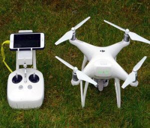 phantom 4 drone for aerial survey and mapping